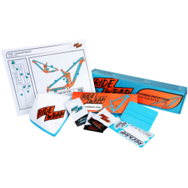 2022 RideWrap Matte Covered Frame Protection Kit designed to fit Trek Fuel EX