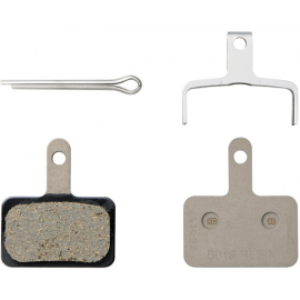 B01S disc brake pads and spring, steel backed, resin