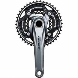 FC-M610 Deore 10-speed chainset - 42/32/24T - 170 mm - black