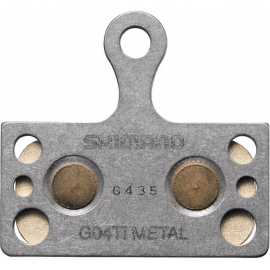 G04Ti disc brake pads and spring titanium backed sintered