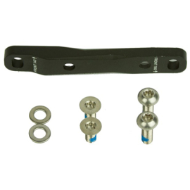 FLAT MOUNT BRACKET FRONT  0F20F FRONT 140FRONT 160 INCLUDES 2 STAINLESS BRACKET  CALIPER MOUNTING BOLTS