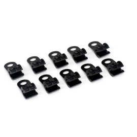 SPARE  CABLE GUIDE CLIPS STEM INTEGRATED QTY 10  STEALTH BRAKE LINES