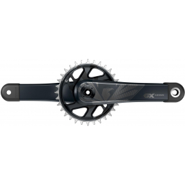 Crankset Dub Cups/Bearings Not Included SRAM Crank Nx Eagle 12s W Direct Mount 32t X-sync 2 Steel Chainring 