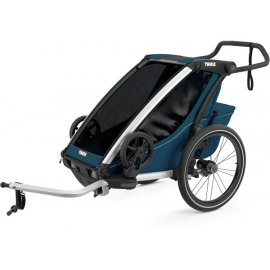 Chariot Cross 1 UK certified child carrier with cycling and strolling kit