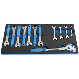 UNIOR BIKE TOOL SET IN SOS TOOL TRAY WRENCHES