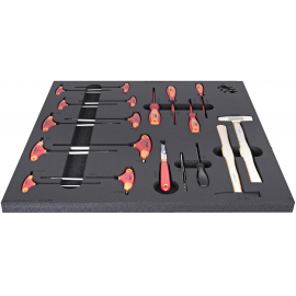 SET OF TOOLS IN TRAY 1 FOR 2600D