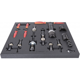 SET OF TOOLS IN TRAY 3 FOR 2600CFRAME PREPARATION TOOLS