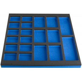 SOS TOOL TRAY WITH COMPARTMENT FOR WORK BENCH BIG TOOL CHEST 20 COMPARTMENTS  570 X 562MM