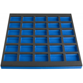SOS TOOL TRAY WITH COMPARTMENT FOR WORK BENCH BIG TOOL CHEST 30 COMPARTMENTS  570 X 562MM