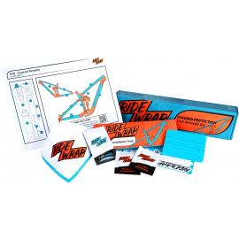 RideWrap Gloss Covered Frame Protection Kit designed to fit 2019-2021 Trek Remedy