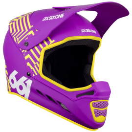 SixSixOne - Reset Helmet Dazzle Purple xxs (Cpsc/Ce)