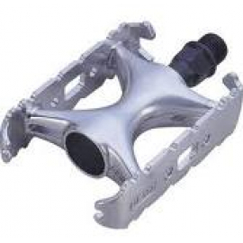 Wellgo LU-962 Alloy One-Piece SILVER Pedals