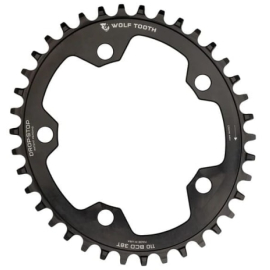 Elliptical 110 BCD Flat Top for Gravel  CX  Road Chainring  38T