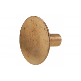 Solid Copper Rivet - Large Head (16.5 mm dia)