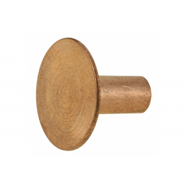 Solid Copper Rivet - Medium Head (13 mm dia)