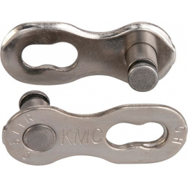 KMC 7-8 speed EPT Silver Missing Link Reusable 7.3mm (x2)