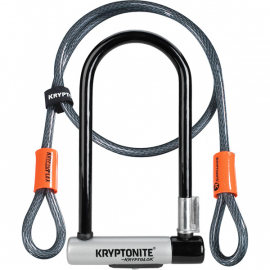 Kryptolok Standard U-Lock with 4 foot Kryptoflex cable Sold Secure Gold