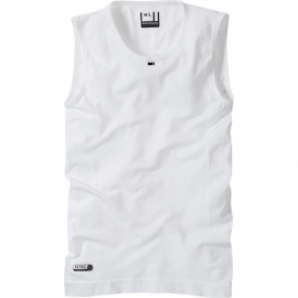Isoler mesh men's sleeveless baselayer, white X-small / small