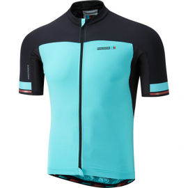 RoadRace Premio men's short sleeve jersey, blue curaco / black X-small