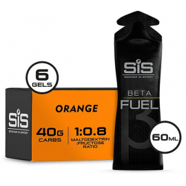 Beta Fuel Energy Gel - box of 6 gels - orange
