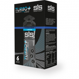 Turbo+ Energy Gel multipack - box of 6 gels - blueberry freeze