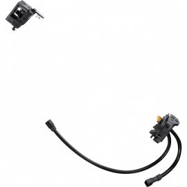 BM-E8030 Steps battery mount key type, battery cable 400mm, EW-CP100 cable 200mm