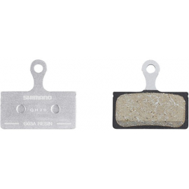 G03A disc brake pads and spring, alloy backed, resin